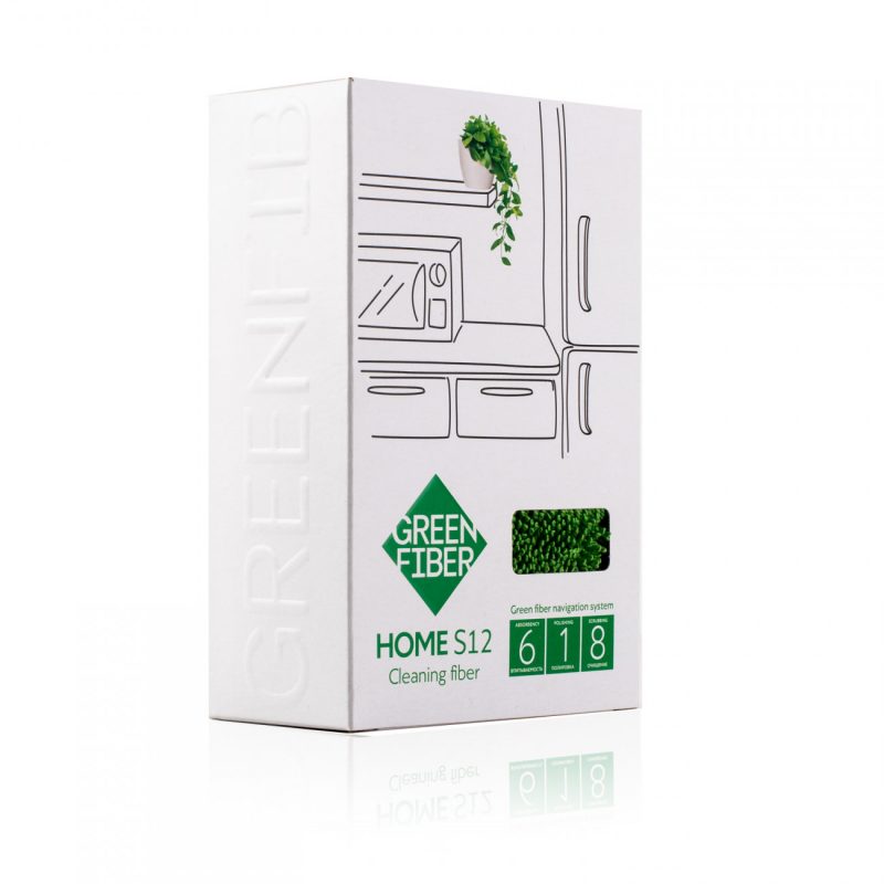 Green Fiber HOME S12, Файбер Твист, зеленый
